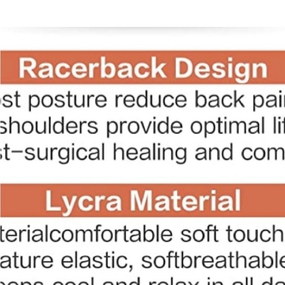 Medium Lightweight, sports bra with snug support. - Picture 7 of 8